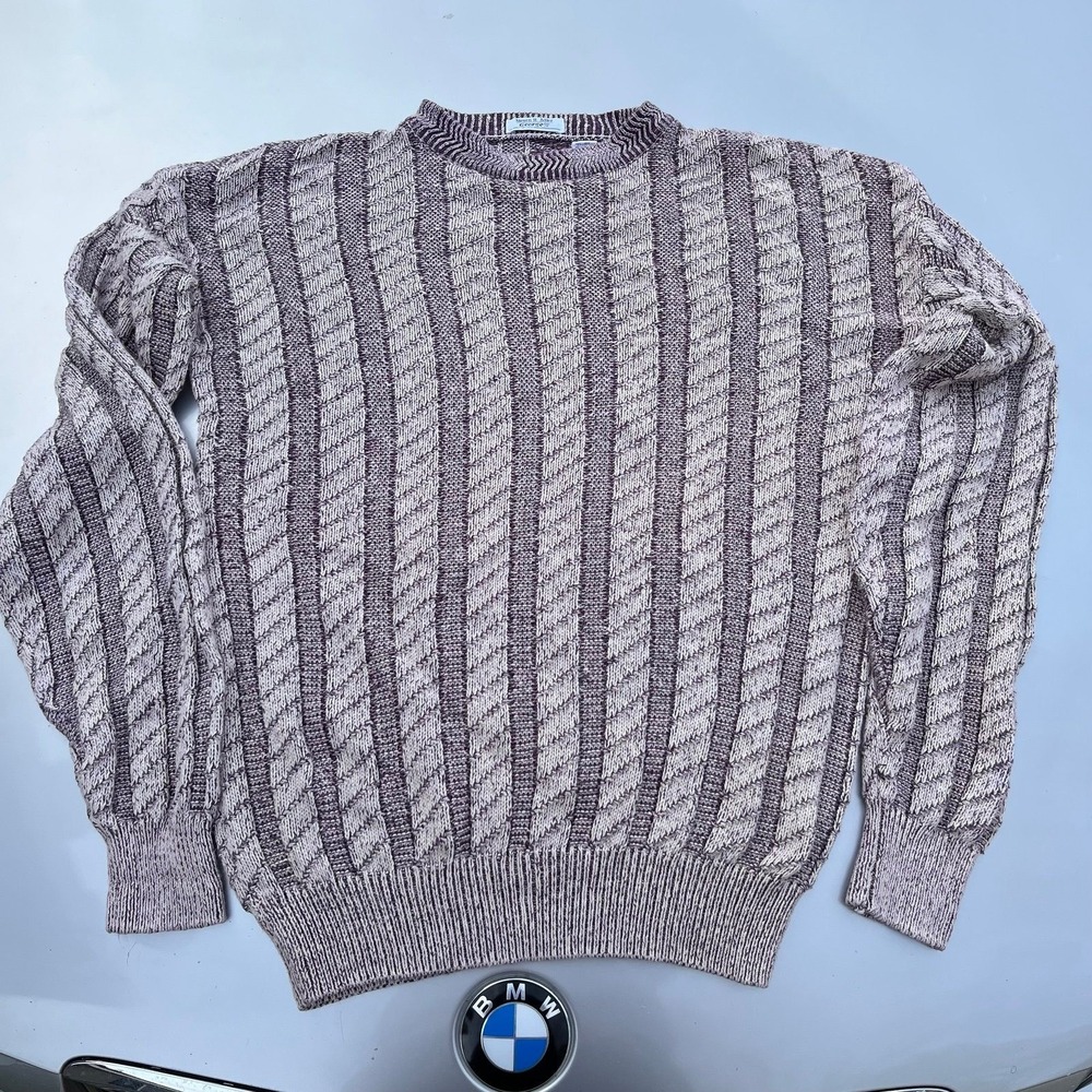 90s vintage linen knit enro sweater